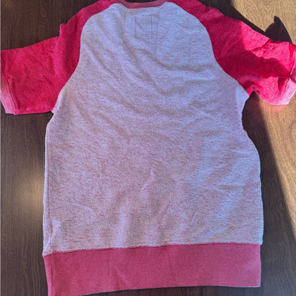 PRPS red two-tone raglan sweatshirt - Picture 4 of 4